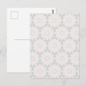 Islamitisch geometrisch patroon briefkaart (Voorkant / Achterkant)
