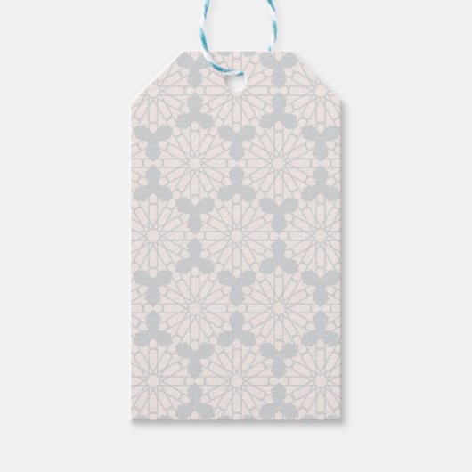 Islamitisch geometrisch patroon cadeaulabel (Voorkant)