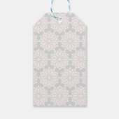 Islamitisch geometrisch patroon cadeaulabel (Achterkant)