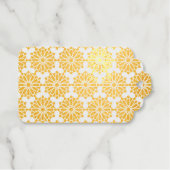 Islamitisch geometrisch patroon cadeaulabels (Voorkant (horizontaal))