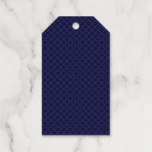 Islamitisch geometrisch patroon cadeaulabels (Achterkant)