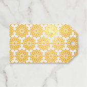 Islamitisch geometrisch patroon cadeaulabels (Voorkant (horizontaal))