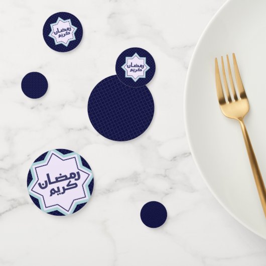 Islamitisch geometrisch patroon confetti (Groep)