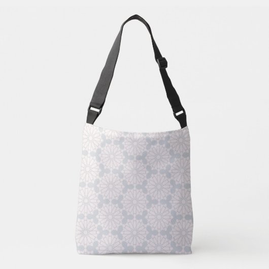 Islamitisch geometrisch patroon crossbody tas (Voorkant)