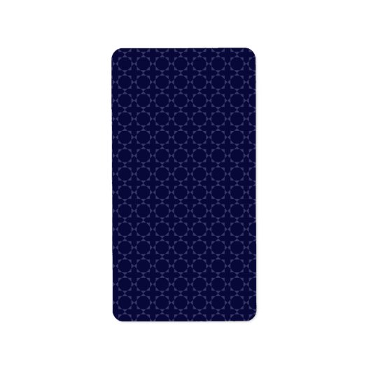 Islamitisch geometrisch patroon etiket (Voorkant)