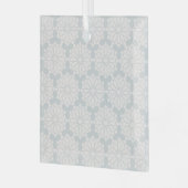 Islamitisch geometrisch patroon glas ornament (Voorkant links)