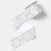 Islamitisch geometrisch patroon grosgrain lint (Achterkant)