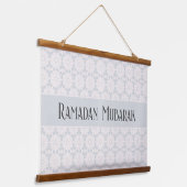 Islamitisch geometrisch patroon hangend wandkleed (Gebogen)