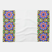 Islamitisch geometrisch patroon keukenhanddoek (Horizontaal)