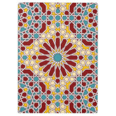 Islamitisch geometrisch patroon klembord (Achterkant)