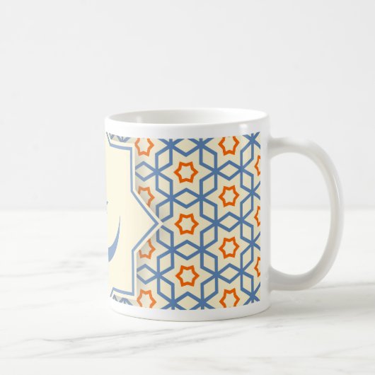 islamitisch geometrisch patroon koffiemok (Rechts)