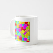 islamitisch geometrisch patroon koffiemok (Voorkant links)