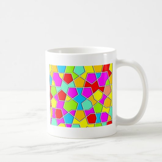 islamitisch geometrisch patroon koffiemok (Rechts)