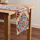 Islamitisch geometrisch patroon korte tafelloper (Voorbeeld)