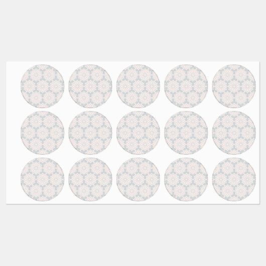 Islamitisch geometrisch patroon labels (Vel)