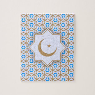 islamitisch geometrisch patroon legpuzzel