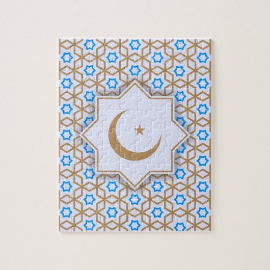 islamitisch geometrisch patroon legpuzzel (Verticaal)