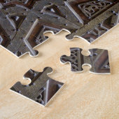 Islamitisch geometrisch patroon legpuzzel (Zijkant)