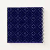 Islamitisch geometrisch patroon notitieboek (Achterkant)