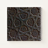 Islamitisch geometrisch patroon notitieboek (Achterkant)