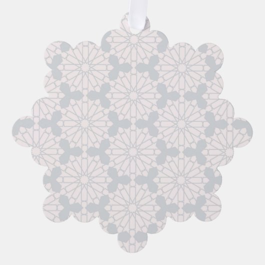 Islamitisch geometrisch patroon ornament kaart (Voorkant)