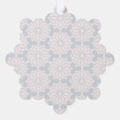 Islamitisch geometrisch patroon ornament kaart (Achterkant)