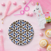 Islamitisch geometrisch patroon  papieren bordje (Feest)