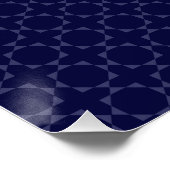 Islamitisch geometrisch patroon perfect poster (Hoek)