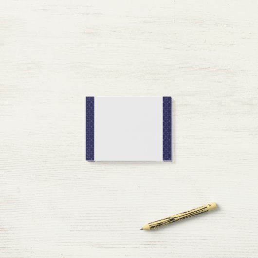 Islamitisch geometrisch patroon post-it® notes (Op bureau)