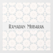 Islamitisch geometrisch patroon raamsticker (Vel)