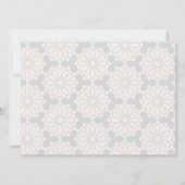 Islamitisch geometrisch patroon save the date (Voorkant)