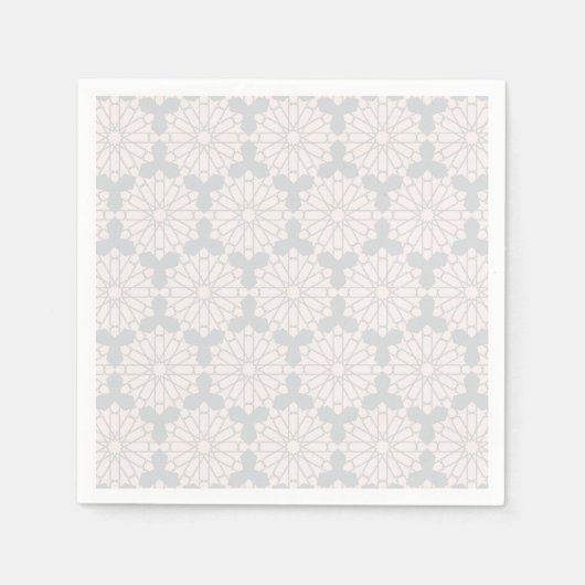 Islamitisch geometrisch patroon servet (Voorkant)