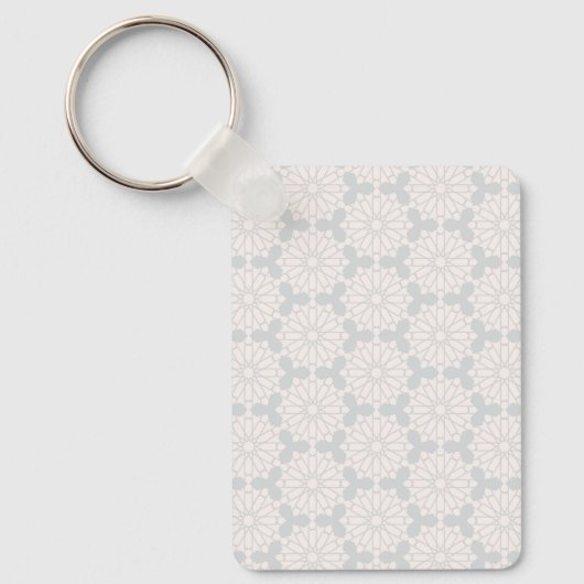 Islamitisch geometrisch patroon sleutelhanger (Voorkant)