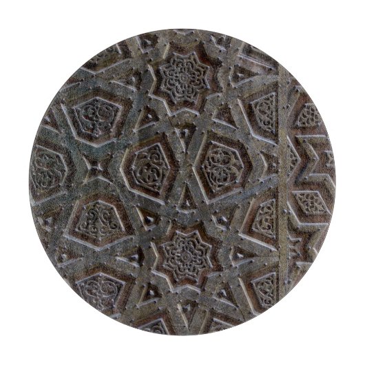 Islamitisch geometrisch patroon snijplank (Voorkant)