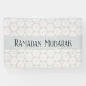 Islamitisch geometrisch patroon spandoek (Horizontaal)