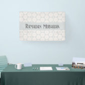 Islamitisch geometrisch patroon spandoek (Beurs)