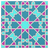 Islamitisch geometrisch patroon stof (Close Up)