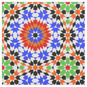 Islamitisch geometrisch patroon stof