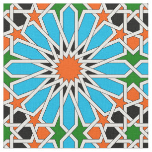 Islamitisch geometrisch patroon stof