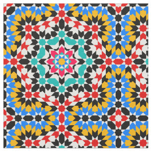 Islamitisch geometrisch patroon stof