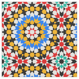 Islamitisch geometrisch patroon stof