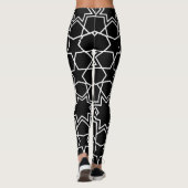 Islamitisch Geometrisch Patroonontwerp Arabisch Ab Leggings (Achterkant)