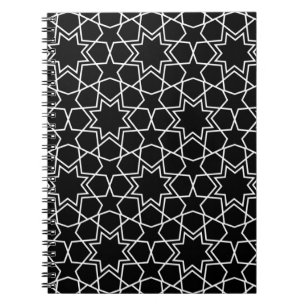 Islamitisch Geometrisch Patroonontwerp Arabisch Ab Notitieboek