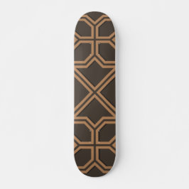 Islamitisch Geometrisch Patroonontwerp Persoonlijk Skateboard