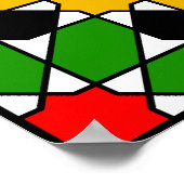 Islamitisch geometrisch Poster (Hoek)