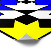 Islamitisch geometrisch Poster (Hoek)