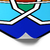 Islamitisch geometrisch Poster (Hoek)