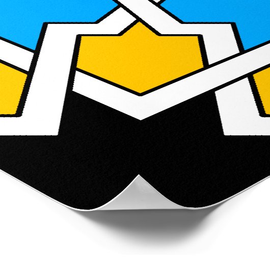 Islamitisch geometrisch Poster (Hoek)