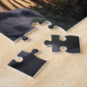 Islamitisch Kasteel zittend op een berg Legpuzzel (Zijkant)