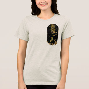 Islamitisch Kunst Gouden Maan Esthetisch T-Shirt